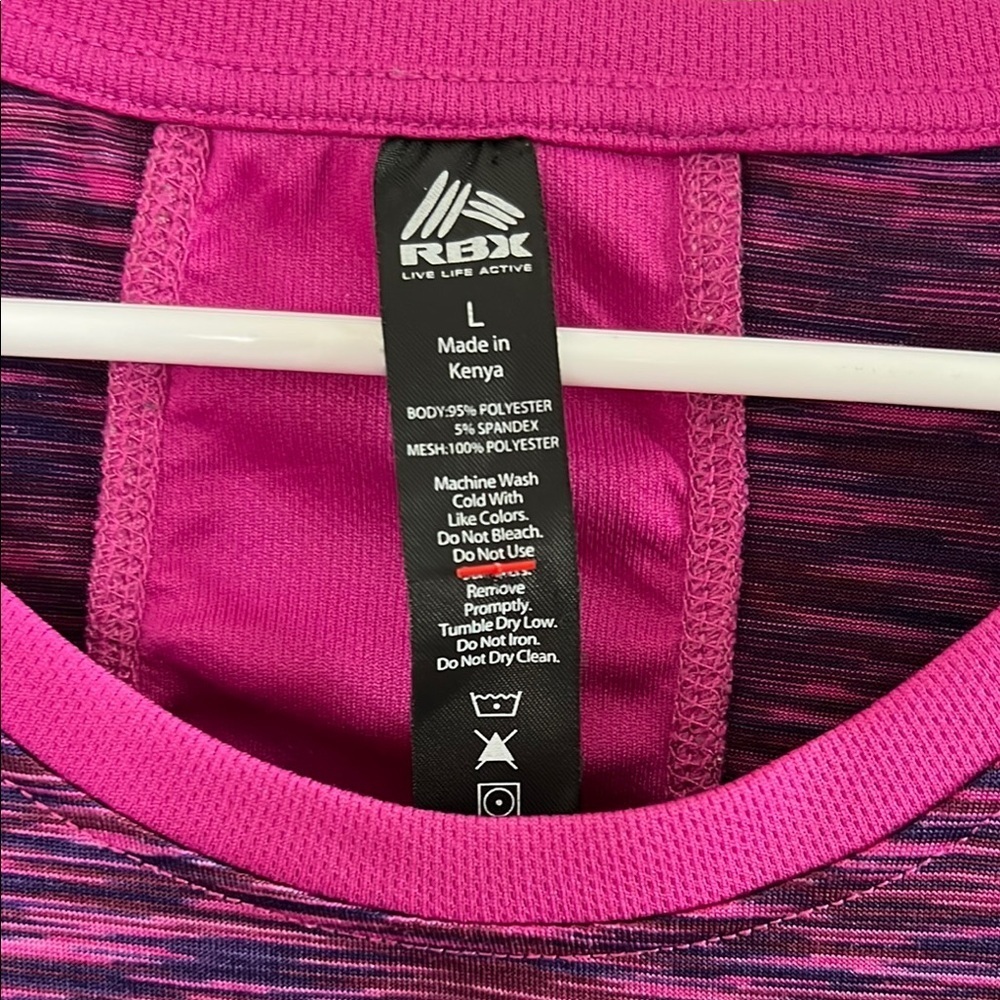 RBX Women's Pink Long Sleeve Top - Picture 2 of 5